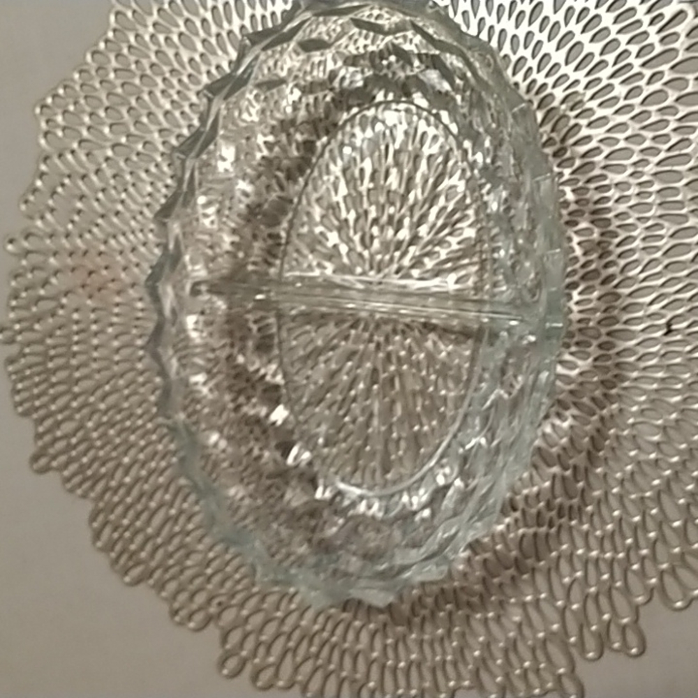 Crystal fruit dish